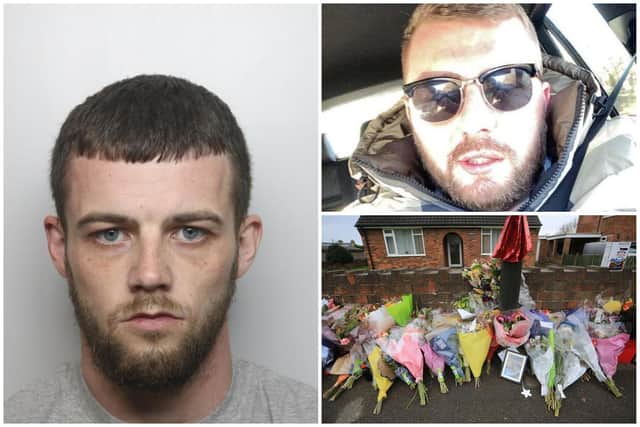Bradley Ward has been jailed for 23 years for the murder of Ricky Collins, a dad of three from Sheffield.
