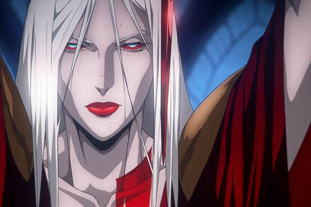 Castlevania is streaming on NETFLIX