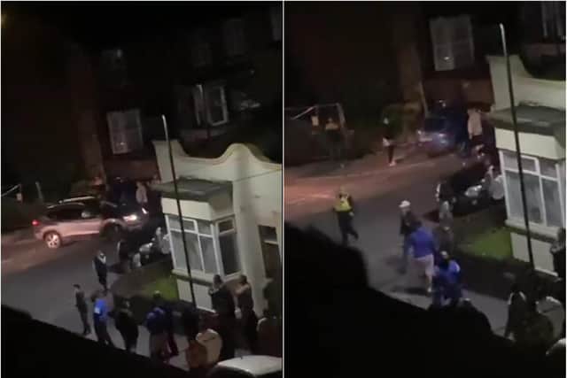 Police were called to a disturbance in Firth Park last night (Credit: Sheffield News)
