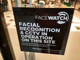 The designer fashion store in Meadowhall has a sticker on doors stating ‘facial recognition and CCTV in operation on this site’, adding that it is for the protection of customers, employees and the community. The operator is Facewatch, which claims to be ‘the leader in facial recognition’.