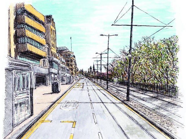 Once we could take longer daily walks, I ventured into the city centre and it was amazing to see how empty the streets were.