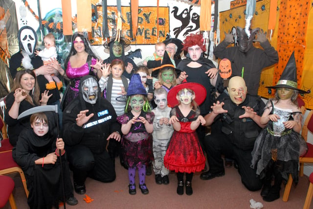 A Halloween part at Horsley Hill Community House in 2010.