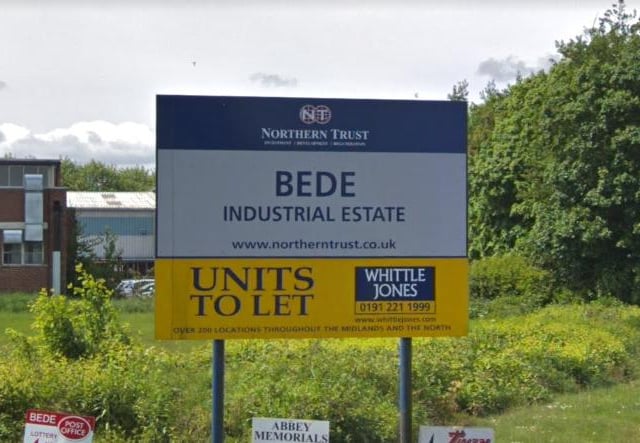 Which business' address is 21 Bedesway, Jarrow?