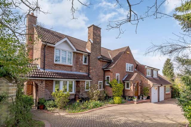 The property is on Beeston Fields Drive and is on the market with Savills for £875,000. All photos: Jon Cruttenden