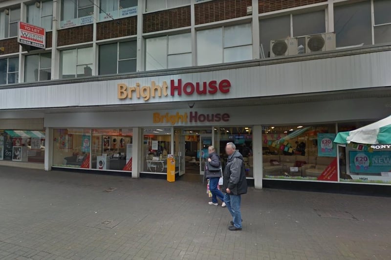 Rent-to-own high street retailer BrightHouse went into administration in March 2020, putting more than 2,000 jobs at risk. Its store on Burlington Street, Chesterfield, closed.