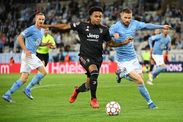 Premier League outfit West Ham are in pole position to sign £16 million USA international Weston McKennie from Serie A giants Juventus. (Calciomercato) 

 (Photo by JONATHAN NACKSTRAND/AFP via Getty Images)