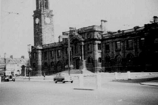 The Town Hall in South Shields in 1958.
