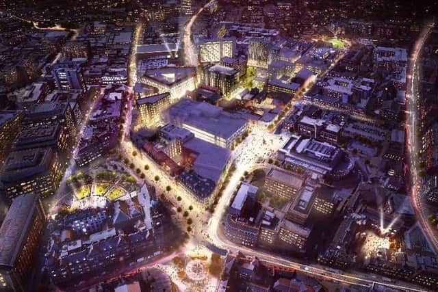 Covid and Brexit have been blamed for Heart of the City 2 developments falling behind schedule (image: Sheffield Council)