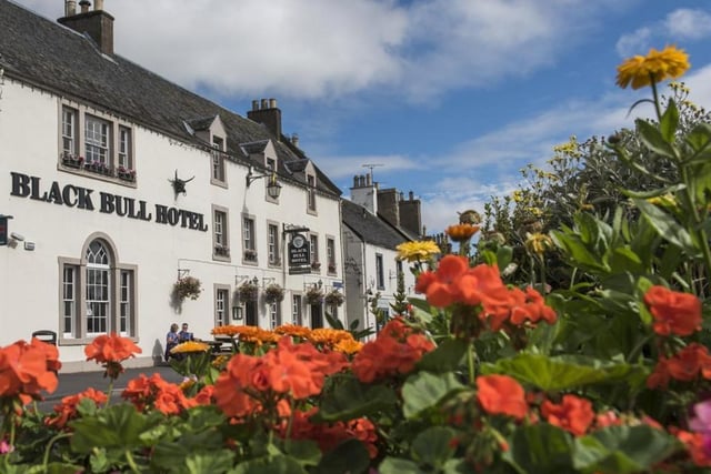 Just 25 miles from Edinburgh, the family owned Black Bull Hotel sits in the middle of the quaint Borders town of Lauder. Elegantly decorated throughout, there's a highly-rated restaurant offering meals made from local produce and a cosy bar. Returning guests rate the staff at the Black Bull particularly highly.