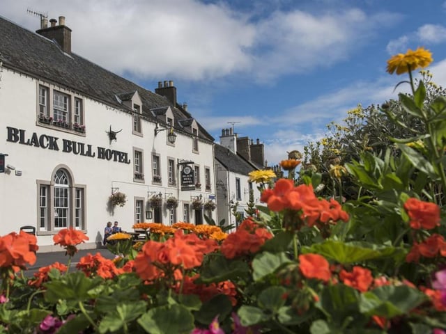 Just 25 miles from Edinburgh, the family owned Black Bull Hotel sits in the middle of the quaint Borders town of Lauder. Elegantly decorated throughout, there's a highly-rated restaurant offering meals made from local produce and a cosy bar. Returning guests rate the staff at the Black Bull particularly highly.