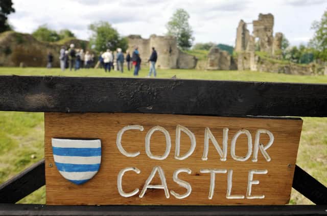 Codnor castle - pictures from an open day and talk.