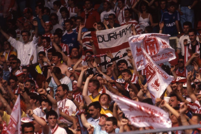 The game went the way of Swindon Town in the 1990 play-off final but nothing stopped the Sunderland fans from turning out in huge numbers. Were you there?