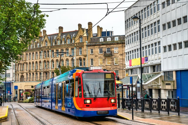 Sheffield trams are a very convenient way to get around the city. Stephen Vivian nominated the trams as a reason that Sheffield is superior - Leeds does not have a tram system in place.