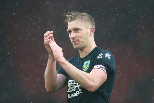 The Clarets also fought off a fair amount of interest in Mee, but managed to keep their rock-solid defensive duo intact. (Photo by Naomi Baker/Getty Images)
