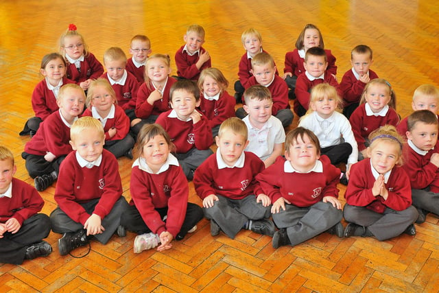 The September 2010 new starters at West View Primary. Who can you recognise?