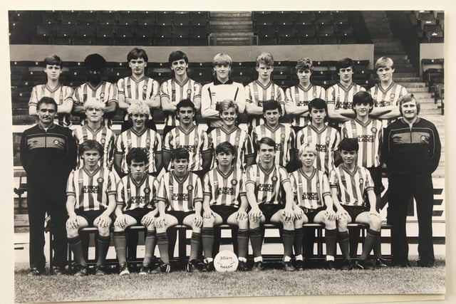 Can you pick out the future first team players in this group shot from 1985?