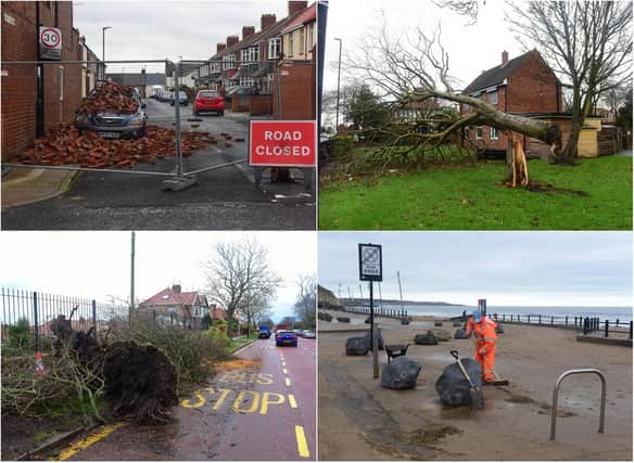 See the latest damage across Sunderland following Storm Arwen.