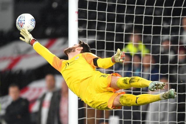 The Austrian stopper misses out on a starting place, and will have to settle for being Collins' understudy, it seems. (Photo by Laurence Griffiths/Getty Images)