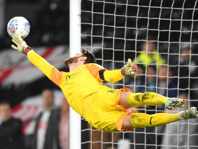 The Austrian stopper misses out on a starting place, and will have to settle for being Collins' understudy, it seems. (Photo by Laurence Griffiths/Getty Images)