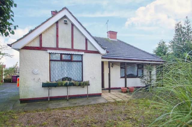 The delightful £325,000 two-bedroom bungalow on Main Road in Stretton, which is three miles from Alfreton. It stands on a generously-sized plot.