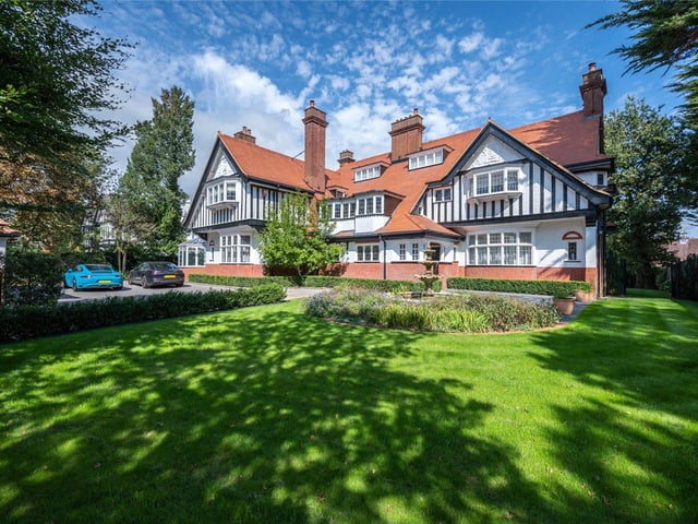 This Edwardian home is nestled in a private and shielded location on the Brighton and Hove border, and retains many original features throughout, with four reception rooms, seven bedrooms and five bathrooms. Price: £2,950,000.