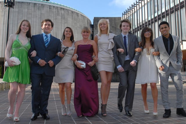 Students from St Joseph's RC Comprehensive are pictured at their prom at Newcastle Civic Centre. Remember this?