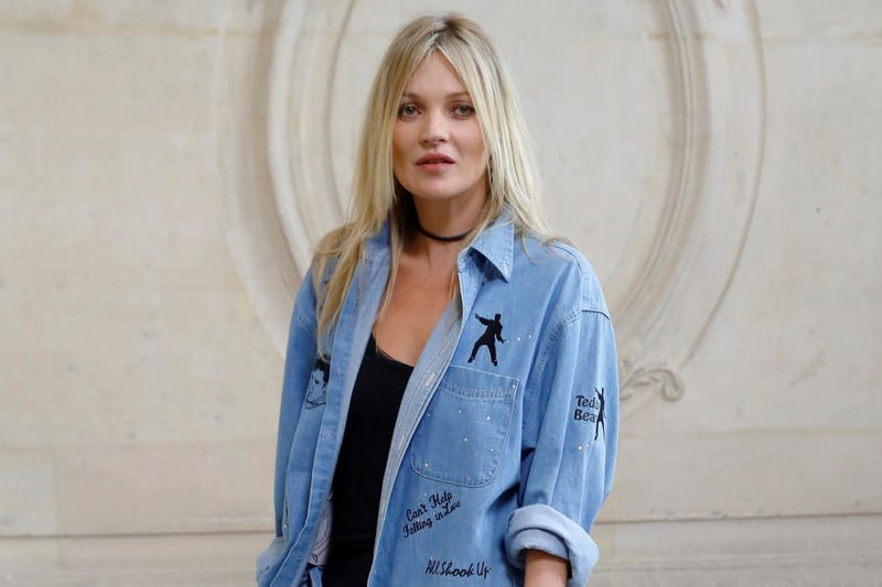 As if you hadn't guessed, it's supermodel Kate Moss!