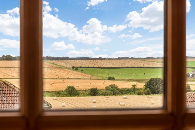 Views of the countryside from the property.