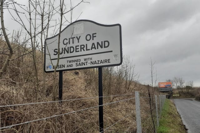 Apart from Durham and Newcastle-upon-Tyne, which is the nearest other city to Sunderland at 64 miles (according to the AA website)?
