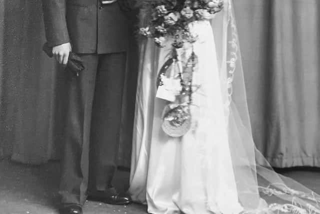 Roy and Trudy married on April 5, 1947 at the former St Silas Church in Broomhall.