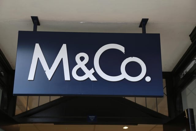 Previously known as Mackays, Scottish clothing retailer M&Co was bought out of administration by its previous owners. Its recovery plan will involve the closure of 47 stories out of 262, with 380 redundancies of a possible 2,700.