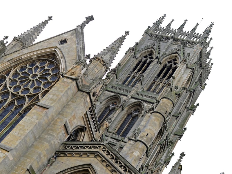 Doncaster Minster - the church has several reported sightings of ghostly figures, both inside and out.