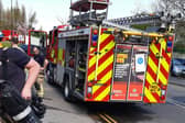 File picture shows South Yorkshire fire fighters at a previous incident. Emergency services have been sent out to Greenhill, Sheffield, after unconfirmed reports of ‘an explosion’.