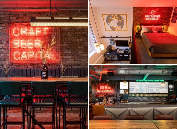 Brewdog Hotel Edinburgh: Take a look inside the Capital's new craft beer-themed hotel, DogHouse