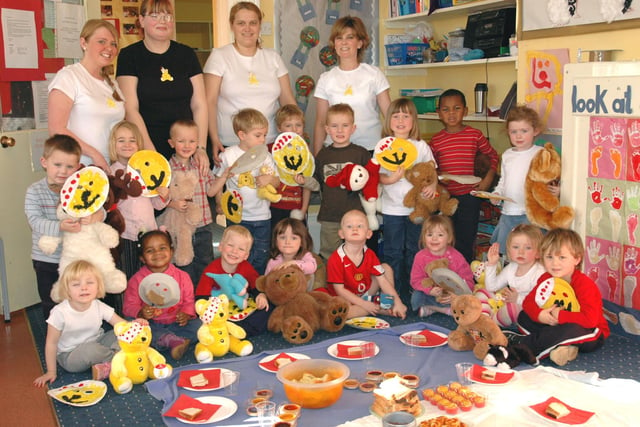 Let's paws and turn the clock back to 2004 for this bear party at High View Nursery. Remember it?