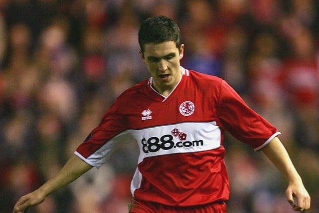 The Boro-born winger was just 21 during the club's UEFA Cup run.