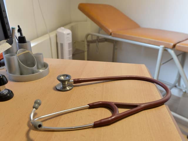 A stethoscope in a practice room. Picture: PA