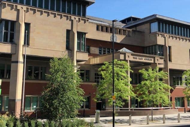Sheffield Crown Court, pictured, has heard how a serial Sheffield driving offender who was involved in a police chase has been given a suspended prison sentence due to the delay in bringing his case to justice.