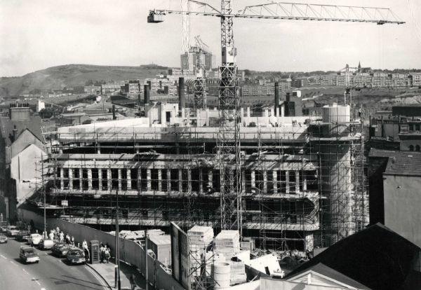 The new South Yorkshire Police Headquarters, Aug 1973