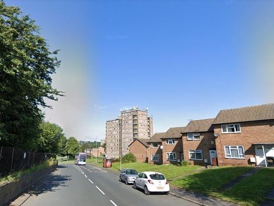 Tong Road, between Pipe and Nook Lane and Whingate.