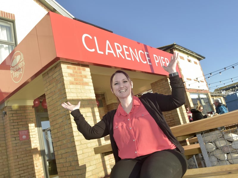 Rated 5: The Clarence Pier (Brewers Fayre) at Public House, The Clarence Pier, Long Curtain Road, Southsea; rated on August 27