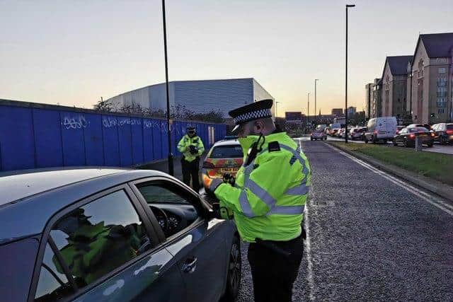 South Yorkshire Police officers are carrying out fewer roadside breath tests than a decade ago