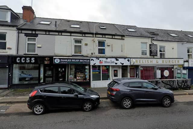 A man was stabbed in his head outside the Moo Lab dessert shop on Abbeydale Road, Sheffield
