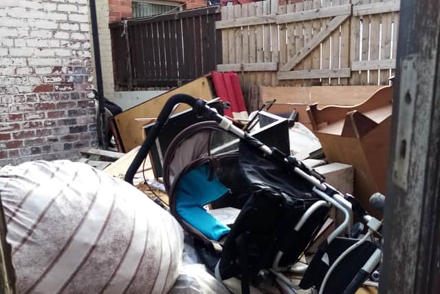 The resident said Lloyd Street, which has several boarded-up houses, is particularly prone to fly-tipping.