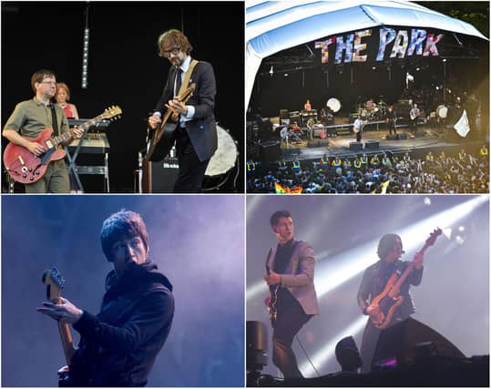 Pulp and the Arctic Monkeys in Glastonbury