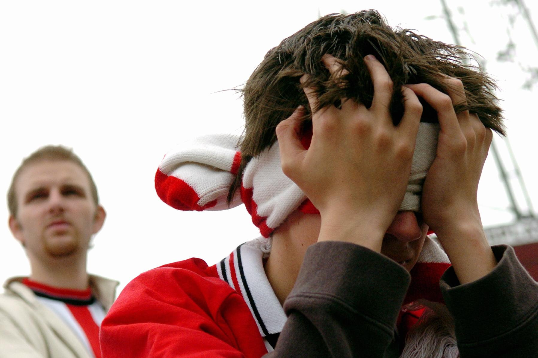 While the party was rocking on three sides of Fratton Parl, there was despair all across the Milton End