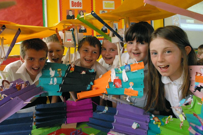 These Toner Avenue Primary students got to design their own Olympic stadium 9 years ago.