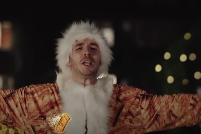 This year’s Walkers Christmas ad - named ‘A Sausage CaRoll’ - features LadBaby singing about sausage rolls as he delivers the brand’s sausage roll flavoured crisps. A donation from each sale of which goes to food bank charity Trussell Trust this year (Photo: Walkers)