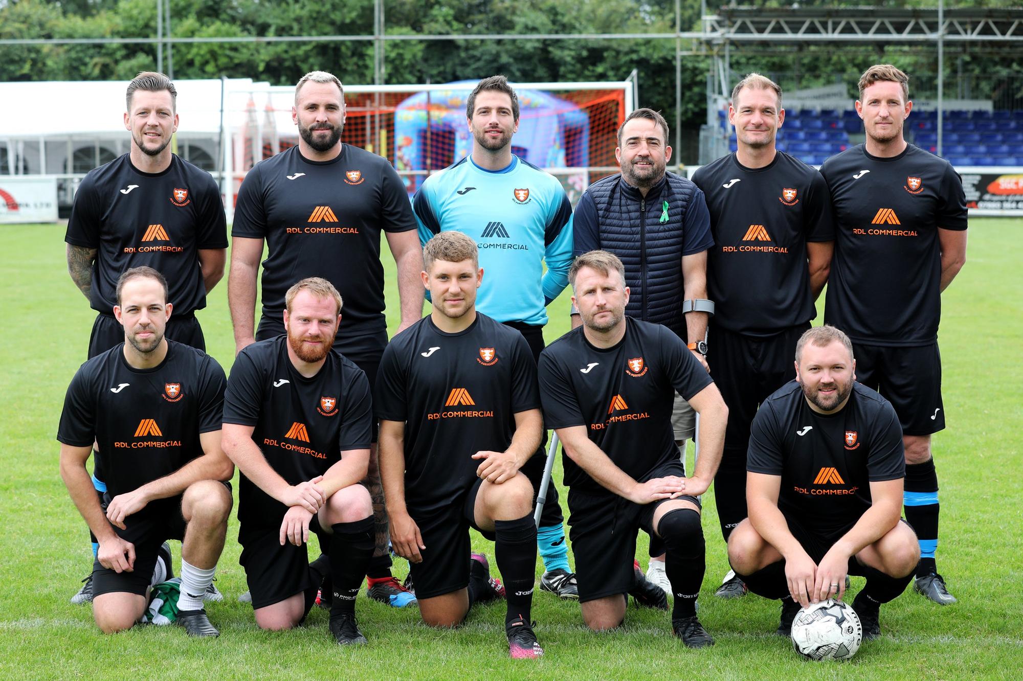 Team Woodsy were one of the six teams involved in the inaugural Steve Woods Memorial Cup. Picture: Sam Stephenson