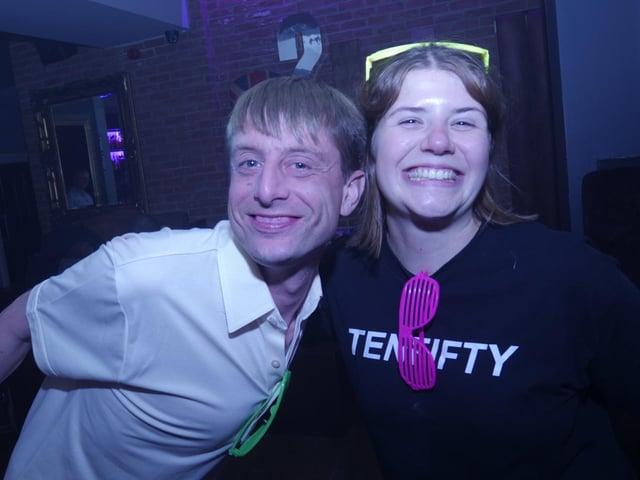All smiles at a recent TenFifty club night
